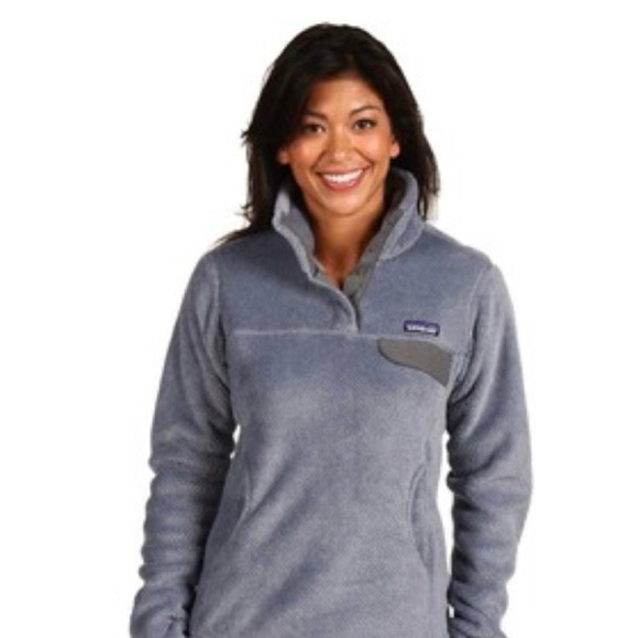 Patagonia Jackets & Blazers - 🎉🎉HOST PICK🎉🎉 Patagonia gray re-tool snap fleece pullover coat jacket Sz…
